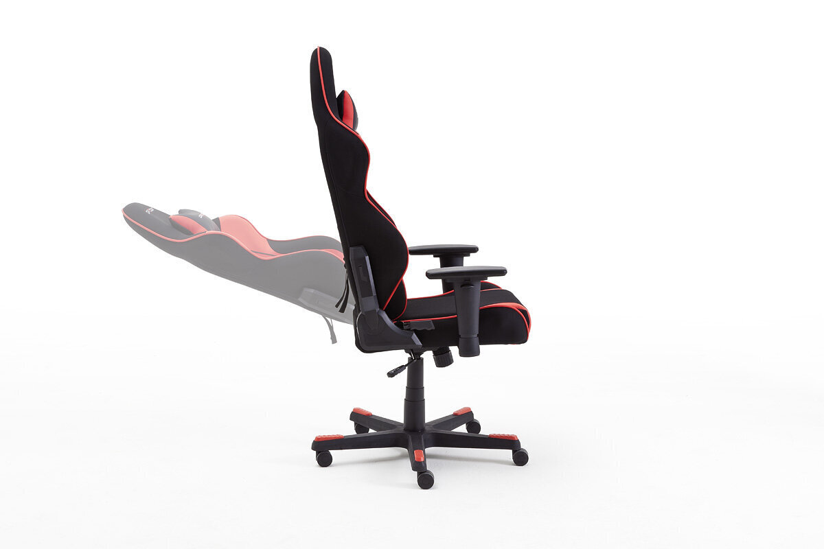 Pelituoli MC Akcent DX Racer R1, musta/punainen hinta ja tiedot | Toimistotuolit | hobbyhall.fi