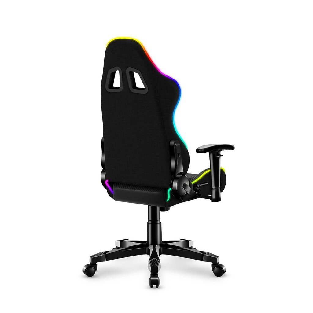 Lasten pelituoli Huzaro Ranger 6.0 RGB, musta hinta ja tiedot | Toimistotuolit | hobbyhall.fi