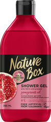 Nature Box Pomegranate Oil suihkugeeli 385 ml hinta ja tiedot | Suihkusaippuat ja suihkugeelit | hobbyhall.fi