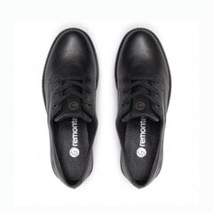 Naisten Oxford-kengät Remonte, mustat hinta ja tiedot | Naisten kengät | hobbyhall.fi