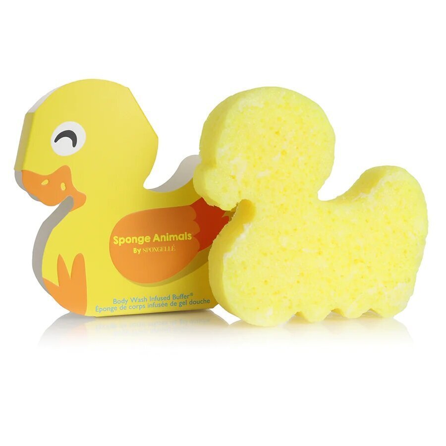 Suihkugeelillä rikastettu pesusieni Spongelle Animal Kids Duck hinta ja tiedot | Suihkusaippuat ja suihkugeelit | hobbyhall.fi