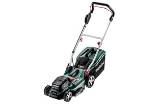 Metabo RM 36-18 LTX BL 36 akkuleikkuri 36 V (2x 18 V) LTX + 2x akku 4,0 Ah + kaksoislaturi hinta ja tiedot | Ruohonleikkurit | hobbyhall.fi