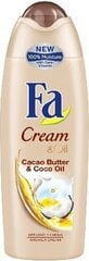 Suihkugeeli Fa Creme &amp; Oil Cacao &amp; Coco oil, 250 ml hinta ja tiedot | Suihkusaippuat ja suihkugeelit | hobbyhall.fi