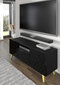 TV-kaappi Akl Furniture Diuna, musta hinta ja tiedot | TV-tasot | hobbyhall.fi