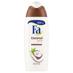 Suihkugeeli Fa Coconut Milk 400 ml hinta ja tiedot | Suihkusaippuat ja suihkugeelit | hobbyhall.fi