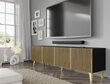 TV-pöytä Ravenna, ruskea/musta hinta ja tiedot | TV-tasot | hobbyhall.fi