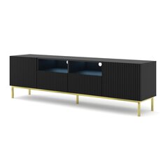 TV-kaappi Akl Furniture Ravenna, musta hinta ja tiedot | TV-tasot | hobbyhall.fi