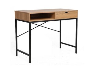 Kirjoituspöytä Signal B-027, ruskea / musta hinta ja tiedot | Tietokonepöydät ja työpöydät | hobbyhall.fi