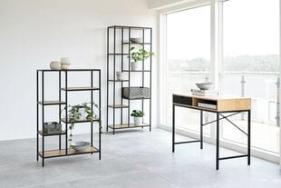 Kirjoituspöytä Signal B-027, ruskea / musta hinta ja tiedot | Tietokonepöydät ja työpöydät | hobbyhall.fi
