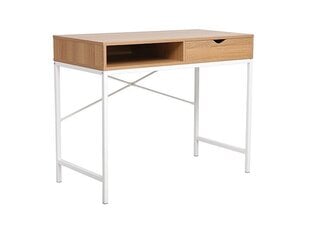 Kirjoituspöytä Signal Meble B-027, ruskea / valkoinen hinta ja tiedot | Tietokonepöydät ja työpöydät | hobbyhall.fi