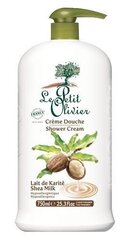 Le Petit Olivier Shower Shea Milk suihkuvoide 750 ml hinta ja tiedot | Le Petit Olivier Hajuvedet ja kosmetiikka | hobbyhall.fi
