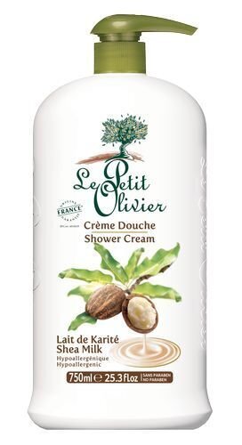 Le Petit Olivier Shower Shea Milk suihkuvoide 750 ml hinta ja tiedot | Suihkusaippuat ja suihkugeelit | hobbyhall.fi