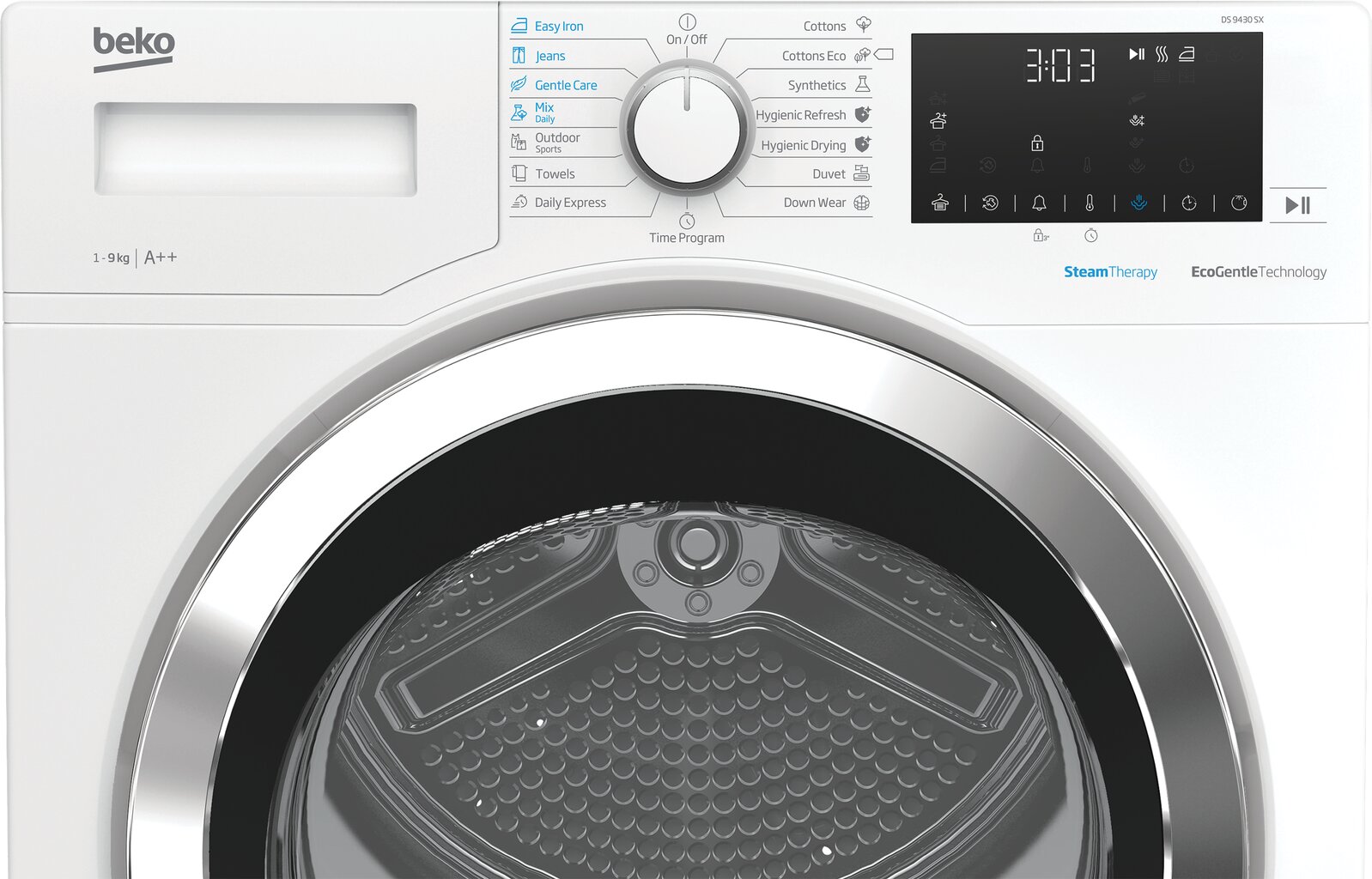 Beko DS9430SX hinta ja tiedot | Kuivausrummut | hobbyhall.fi