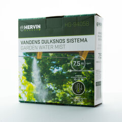 Vesisumujärjestelmä 7,5 m, Hervin Garden+, HG-9405B hinta ja tiedot | Hervin Piha ja puutarha | hobbyhall.fi