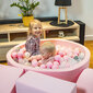 KiddyMoon vaahtomuovileikkipaikka lapsille (200 palloa ∅ 7cm/2.75in), vaaleanpunainen hinta ja tiedot | Vauvan lelut | hobbyhall.fi