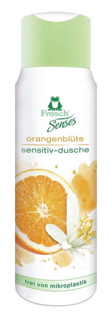 Suihkugeeli appelsiiniuutteella Frosch Senses 300ml hinta ja tiedot | Suihkusaippuat ja suihkugeelit | hobbyhall.fi