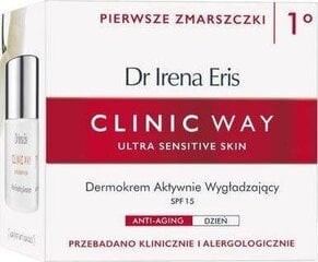 CLINIC WAY, No. 1 päivävoide ryppyjä vastaan ​​30+, SPF15, 50 ml hinta ja tiedot | Dr.Irena Eris Hajuvedet ja kosmetiikka | hobbyhall.fi