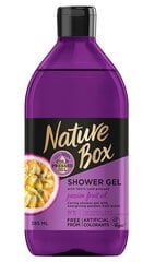 Nature Box Marakuja Oil suihkugeeli 385 ml hinta ja tiedot | Suihkusaippuat ja suihkugeelit | hobbyhall.fi