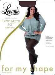 Isokokoiset sukkahousut Levante Extra Super Maxi 50 DEN, musta hinta ja tiedot | Levante Muoti | hobbyhall.fi