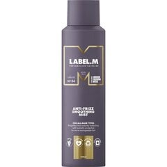 Label.m Anti-Frizz -hiuslakka, silottava, 150 ml hinta ja tiedot | Hiusnaamiot, öljyt ja seerumit | hobbyhall.fi