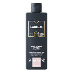 Sävyttävä shampoo Label.m Cool Blonde, 300 ml hinta ja tiedot | Shampoot | hobbyhall.fi