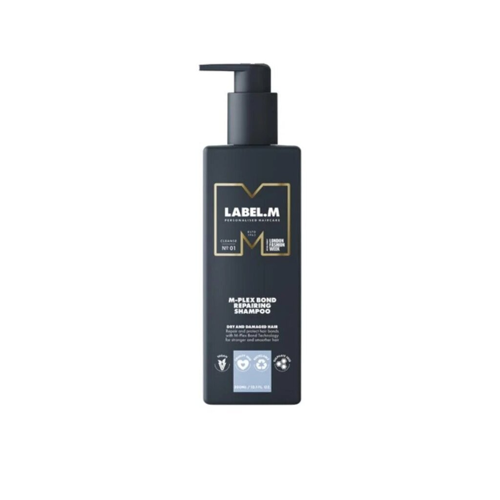 Korjaava shampoo Label.m M-Plex Bond, 300 ml hinta ja tiedot | Shampoot | hobbyhall.fi