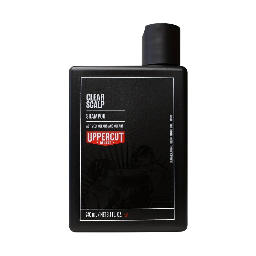 Shampoo Uppercut Deluxe Clear Scalp, 240 ml hinta ja tiedot | Shampoot | hobbyhall.fi