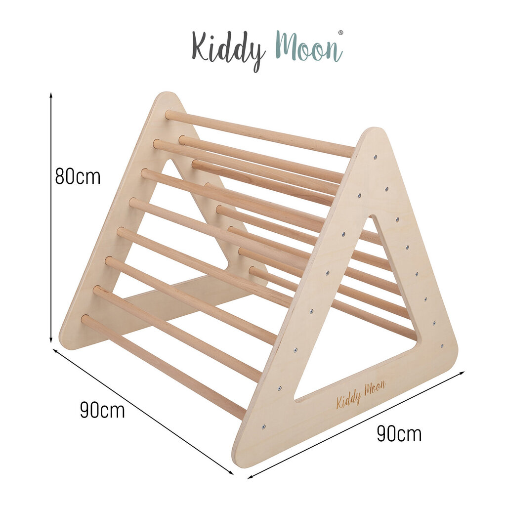 KiddyMoon Puiset Kiipeilytikkaat hinta ja tiedot | Liukumäet | hobbyhall.fi