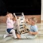 KiddyMoon puinen vauvakävelytuoli -toimintakeskus,malli wk-001, musta - valkoinen hinta ja tiedot | Vauvan lelut | hobbyhall.fi