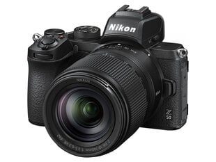 Nikon Z50 + Nikkor Z DX 18-140mm f/3.5-6.3 VR + FTZ II Adapter hinta ja tiedot | Kamerat | hobbyhall.fi