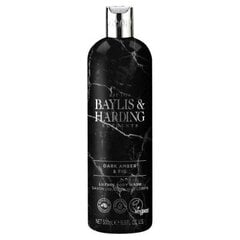 Baylis & Harding Elements suihkugeeli - Dark Amber & Fig (Black Marble) 500 ml hinta ja tiedot | Suihkusaippuat ja suihkugeelit | hobbyhall.fi