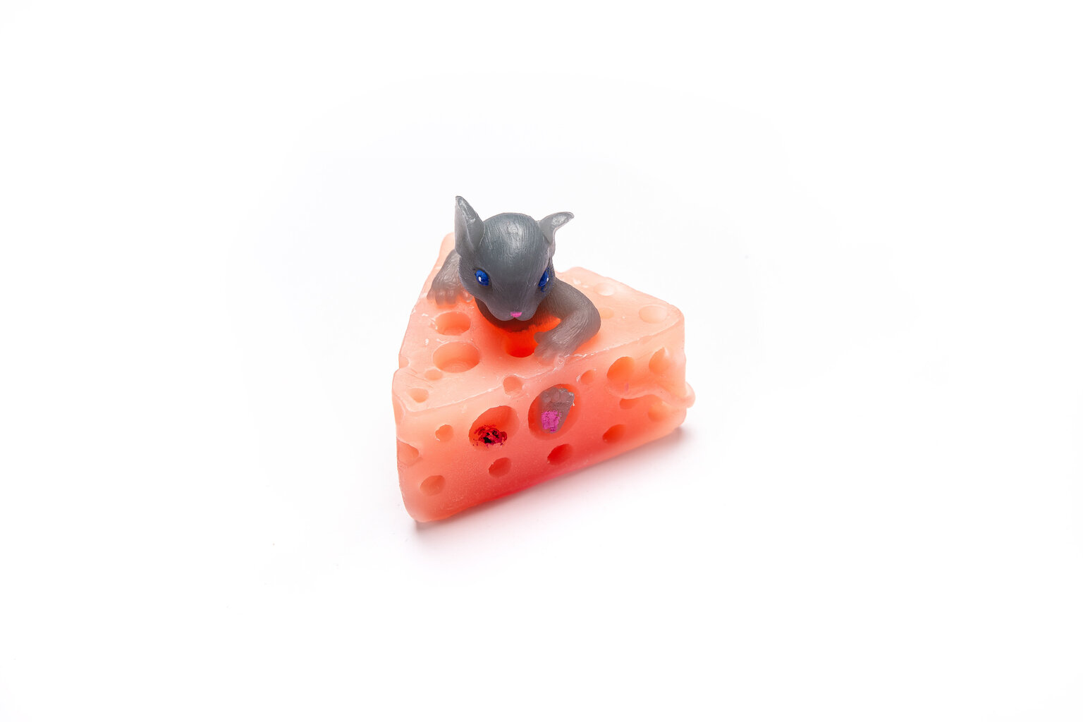 Glyseriini saippua, lahjapaketissa, hiiri juustossa, 3Dsoap, 70g hinta ja tiedot | Saippuat | hobbyhall.fi