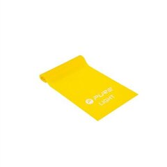 Harjoituskuminauha Pure2Improve, 200 x 15 cm, keltainen hinta ja tiedot | Vastuskuminauhat | hobbyhall.fi