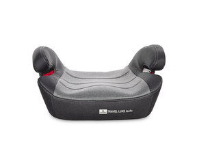 Lorelli Turvaistuin Travel Luxe Isofix 15-36kg, harmaa/musta hinta ja tiedot | Turvaistuimet | hobbyhall.fi