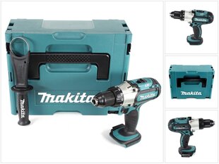 Makita DDF 451 ZJ akkuporakone 18V 80Nm Makpac hinta ja tiedot | Akkuporakoneet ja ruuvinvääntimet | hobbyhall.fi