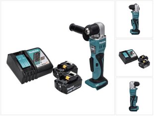 Makita DDA 351 RT akkukäyttöinen porakone 18 V 13,5 Nm ja kaksi akkua 6,0 Ah sekä laturi hinta ja tiedot | Akkuporakoneet ja ruuvinvääntimet | hobbyhall.fi