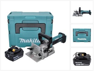 Makita DPJ 180 G1J akkuleikkuri 18 V 100 mm + 1x akku 6,0 Ah + Makpac - ilman laturia hinta ja tiedot | Käsityökalut | hobbyhall.fi