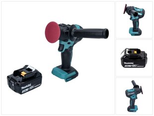 Makita DPV 300 F1 akkuhiomakone 18 V 50 / 80 mm + 1x akku 3,0 Ah - ilman laturia hinta ja tiedot | Hiomakoneet | hobbyhall.fi