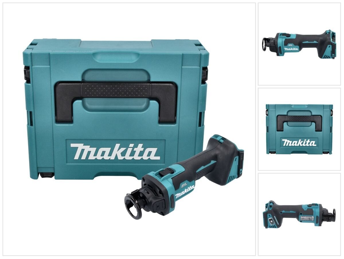 Makita DCO 181 ZJ Akkukipsilevyleikkuri 18 V 32000 rpm + Makpac hinta ja tiedot | Käsityökalut | hobbyhall.fi