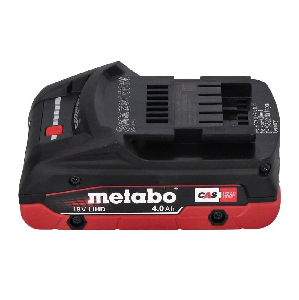 Metabo HS 18 LTX 45 akkupensasleikkuri 18 V 43 cm + 1x akku 4,0 Ah - ilman laturia hinta ja tiedot | Pensasleikkurit | hobbyhall.fi