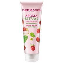 Dermacol Aroma Ritual Wild Strawberries suihkugeeli 250 ml hinta ja tiedot | Suihkusaippuat ja suihkugeelit | hobbyhall.fi