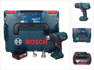 Bosch GHG 18V-50 Professional johdoton kuumailmapuhallin 18 V 300° C / 500° C + 1x akku 5,0 Ah + laturi + L-Boxx hinta ja tiedot | Kuumailmapuhaltimet | hobbyhall.fi