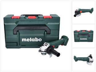 Metabo W 18 L 9-125 Nopea akkukulmahiomakone 18 V 125 mm + metaBOX hinta ja tiedot | Hiomakoneet | hobbyhall.fi