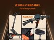 Sähköpotkulauta Kugoo Kirin G2 Max, musta, 1000W, 20Ah hinta ja tiedot | Sähköpotkulaudat | hobbyhall.fi