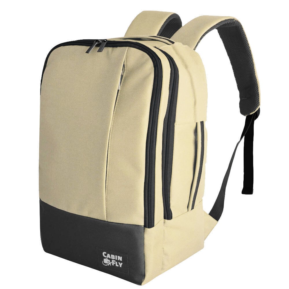 CabinFly Bellanca Ryanair Reppu 40x20x25 cm 20L Beige hinta ja tiedot | Urheilukassit ja reput | hobbyhall.fi