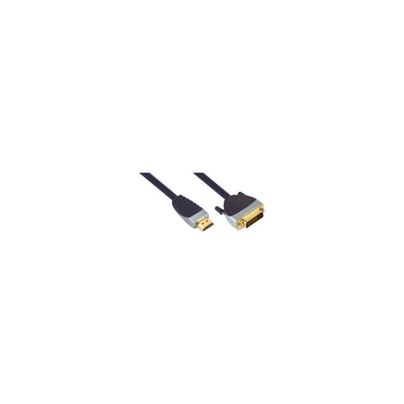 Premium SVL1110 HDMI-liitin - DVI-D-liitin, 10 m hinta ja tiedot | Kaapelit ja adapterit | hobbyhall.fi
