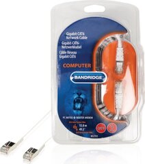 Bandridge BCL7315 Verkkokaapeli UTP Cat 6, 2xRJ45 liitin, 15m hinta ja tiedot | Kaapelit ja adapterit | hobbyhall.fi