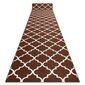 Marokkolainen matto 57 cm apilaruskea TRELLIS 30351 hinta ja tiedot | Isot matot | hobbyhall.fi