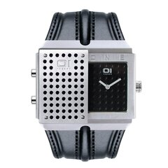 WatchSlider 01TheOne SD128B1 Binary -rannekello miehelle hinta ja tiedot | The One Miehille | hobbyhall.fi