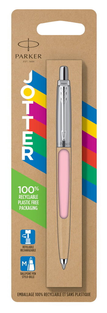 Parker Jotter -kynä, 2123469, vaaleanpunainen hinta ja tiedot | Kirjoitusvälineet | hobbyhall.fi